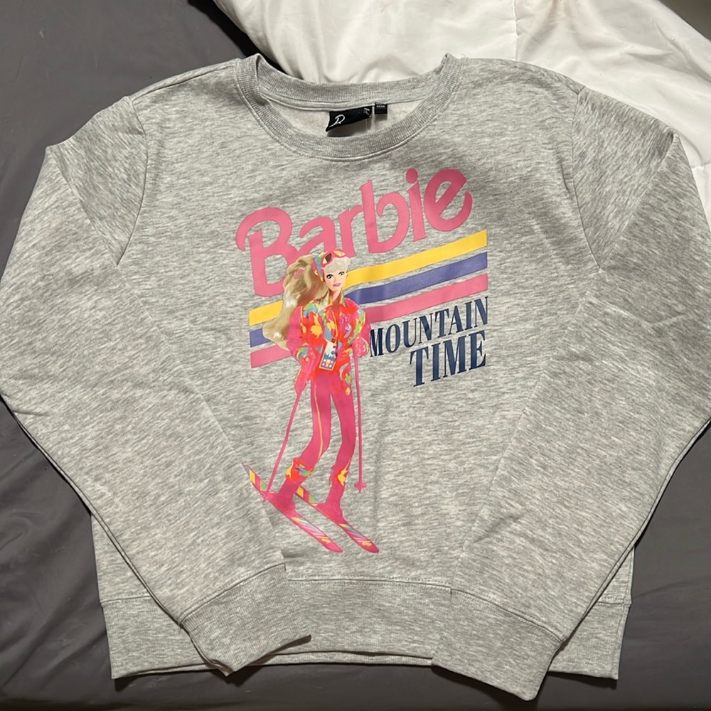 Barbie Grey Sweatshirt